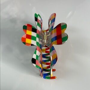 Vibrant Checkered Hair Clip Hairclaw
